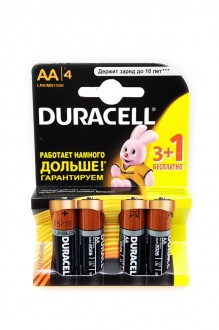 Батарейки АА LR6 DURACELL (4 шт.) арт. 148067