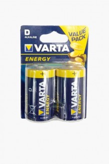 Батарейки Alkaline D Varta LR20 (2 шт.) арт. 148004