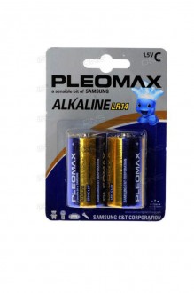 Батарейки Alkaline C Pleomax LR14 (2 шт.) арт. 148038