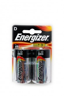 Батарейки Alkaline D Energizer LR20 (2 шт.) арт. 148043