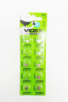 Батарейки VIDEX AG1 (10 шт.) арт. 148083